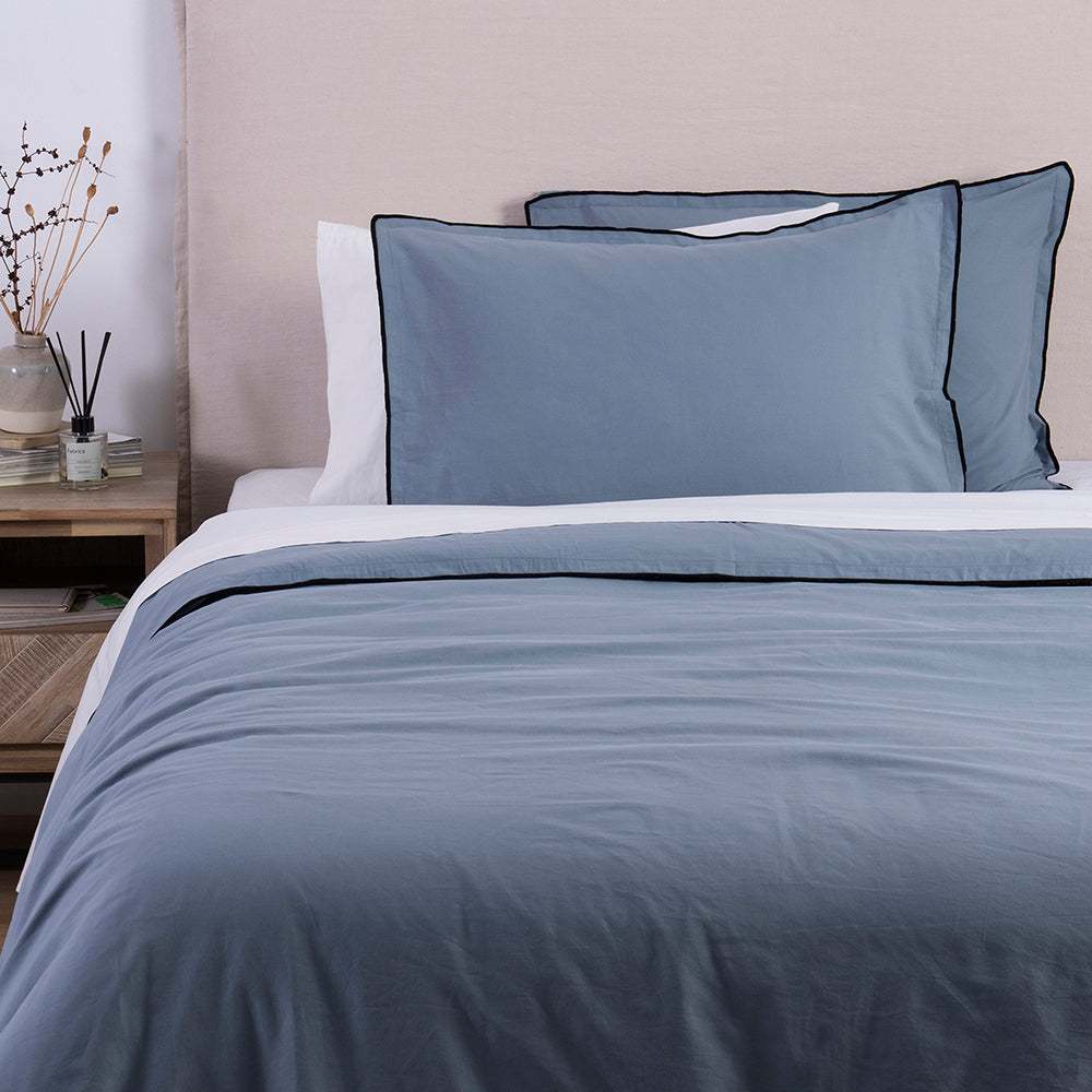 Funda Plumón Frame Super King Piedra