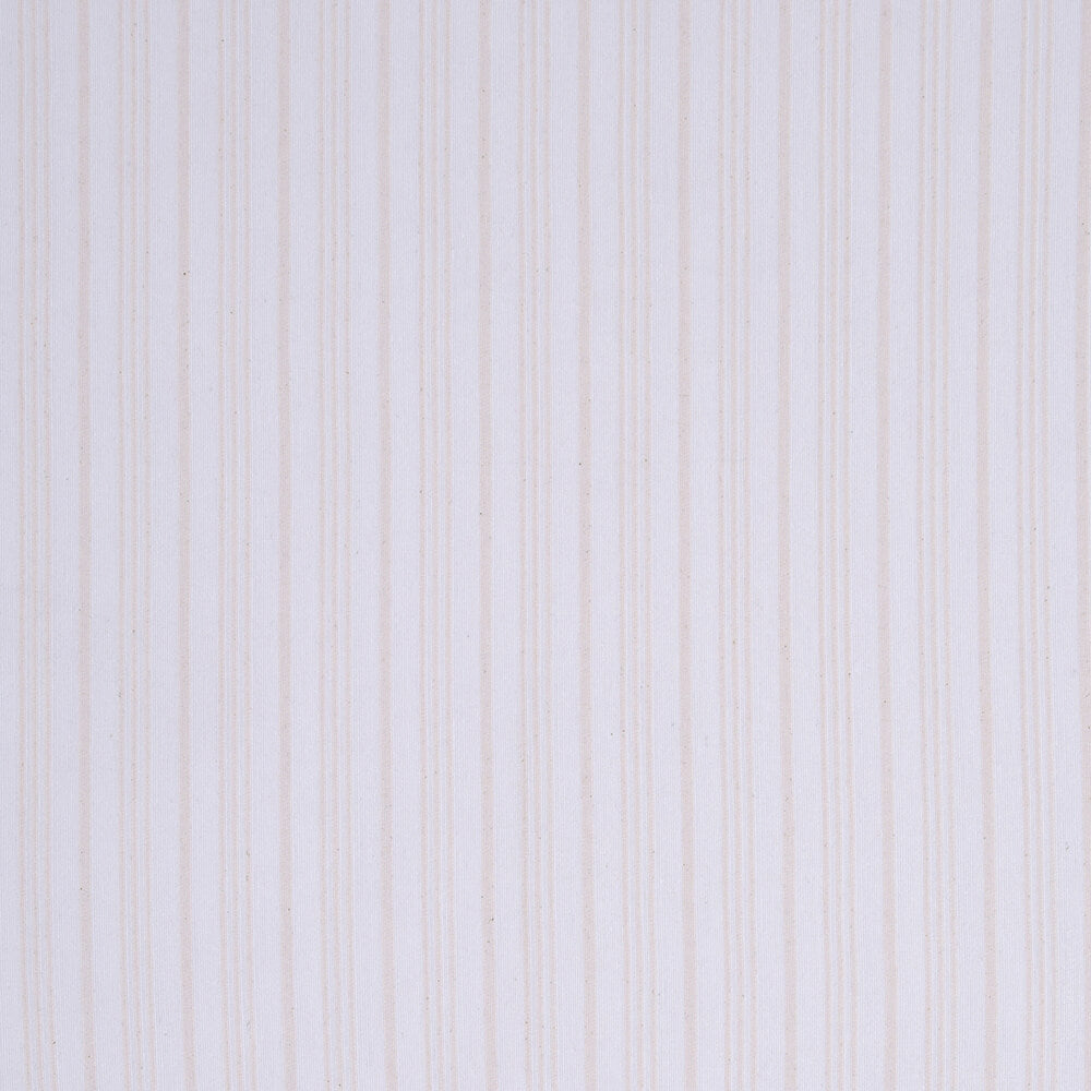 Algodón Doble Efeso Rayas Crudo