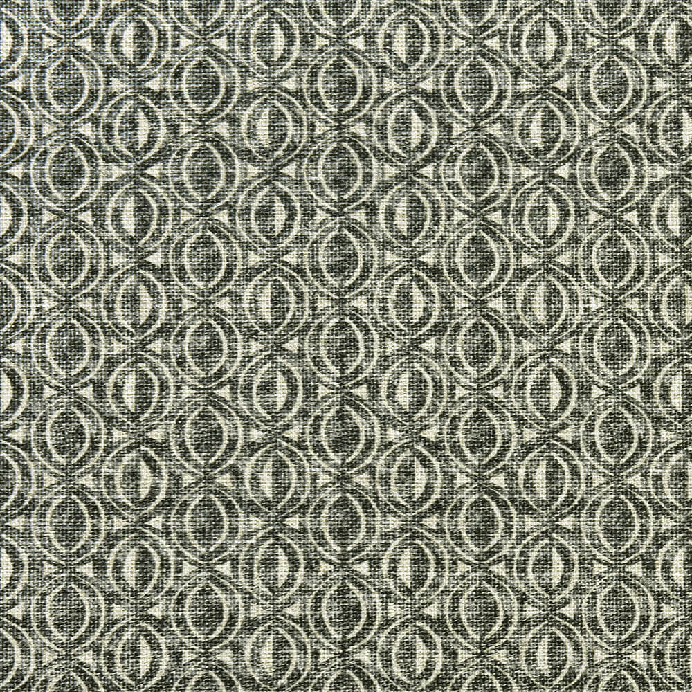 Algodón Doble Estampado Isabis Negro