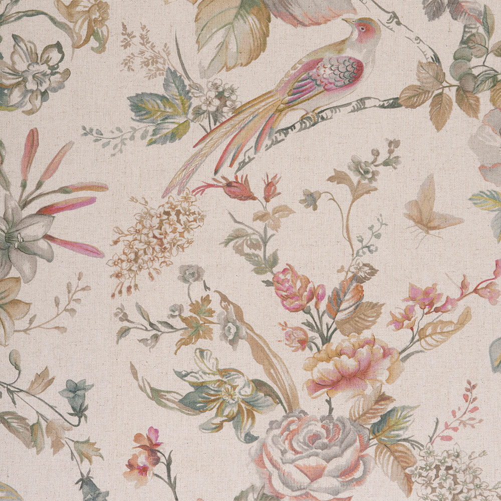 Algodón Simple Estampado Jarita Gris