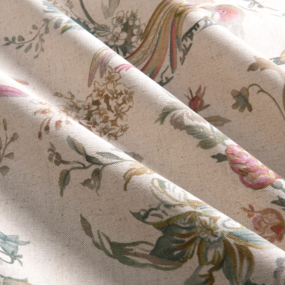 Algodón Simple Estampado Jarita Gris