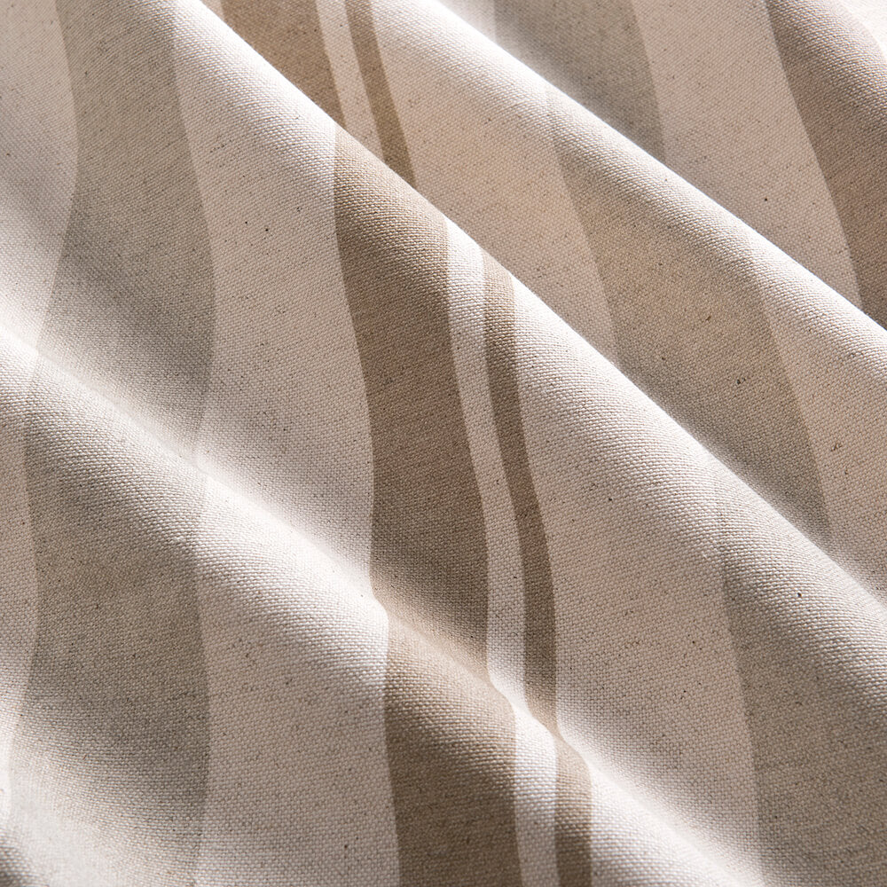 Algodón Simple Estampado Rayas Sidney Visón