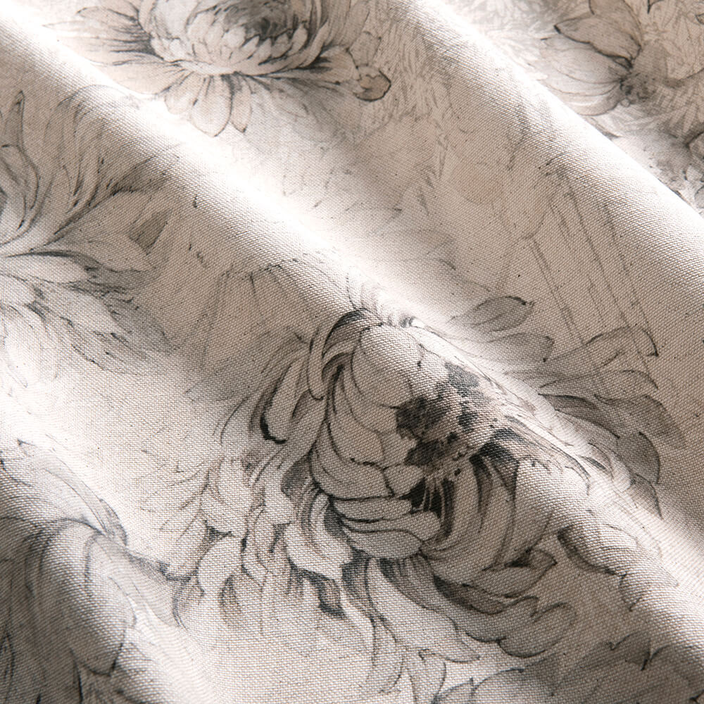 Algodón Simple Estampado Sajonia Gris