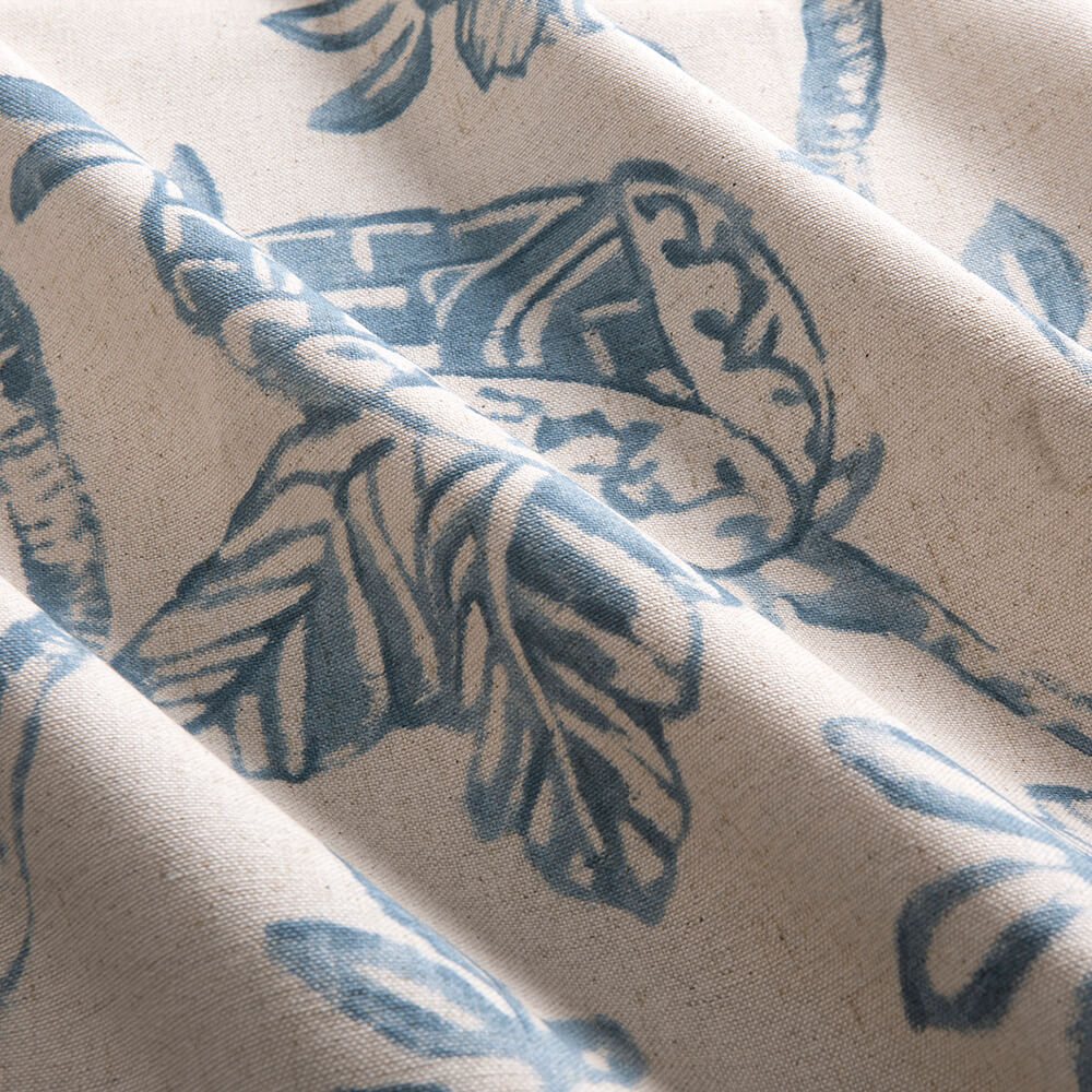 Algodón Simple Estampado Barcelona Azul