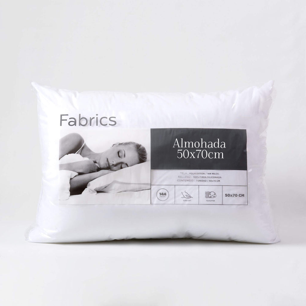 Almohada Viscoelástica Smooth 50x70cm - Fabrics