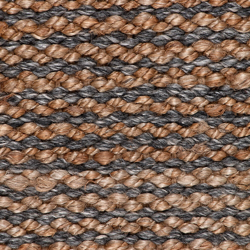 Alfombra Jaipur Gris-Natural