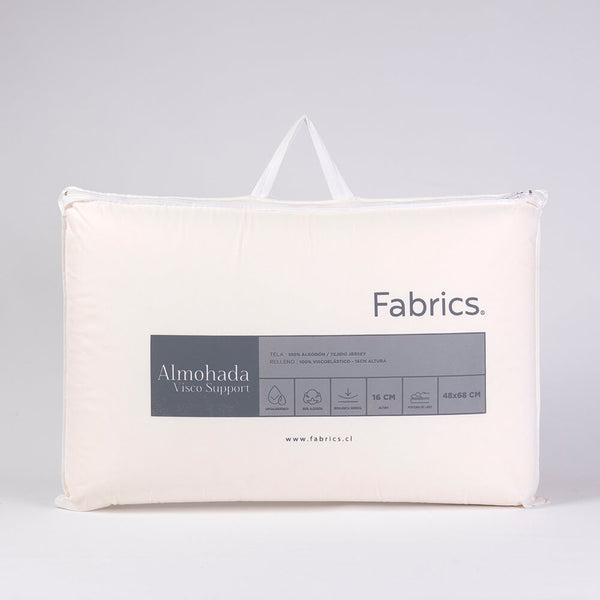 Almohada Viscoelástica Smooth 50x70cm - Fabrics