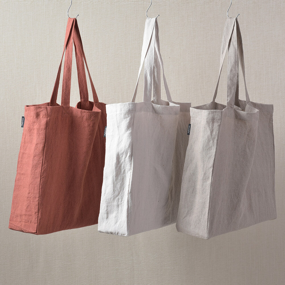 Bolso Lino 40x40cm Natural