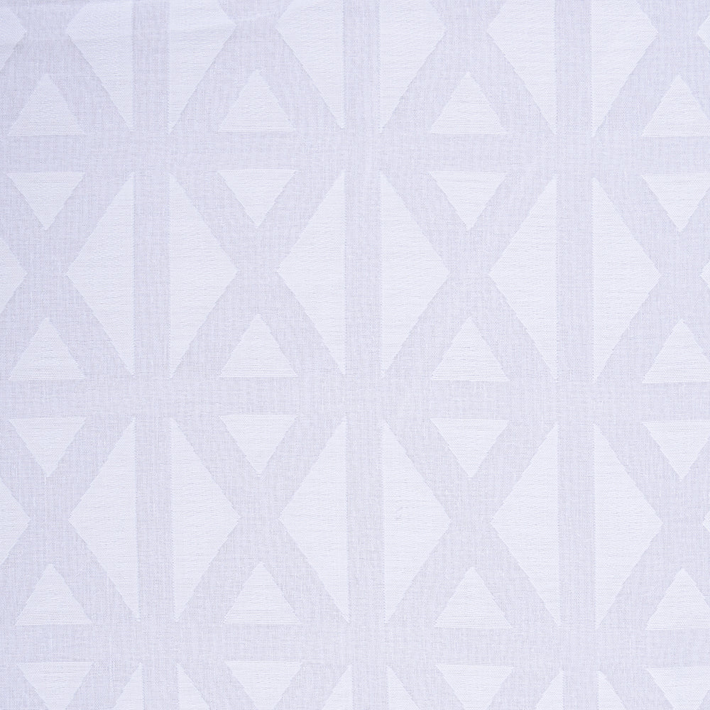 Gasa Doble Fill Coupe Triangulos Crudo