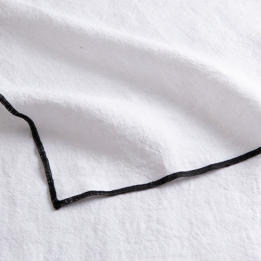 Camino de Mesa Lino Isa Blanco