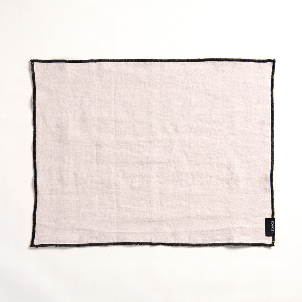 Individual Lino Isa 35x45cm Beige