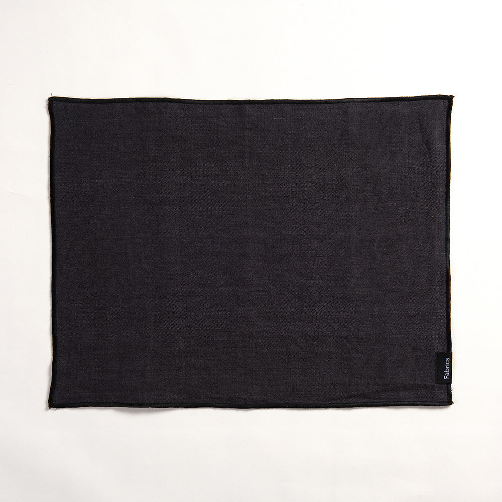 Individual Lino Isa 35x45cm Marengo