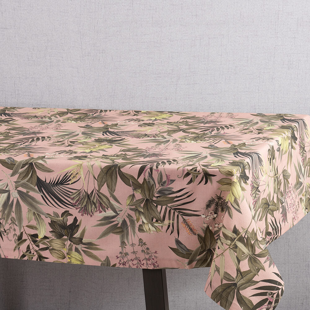 Mantel Estampado Aletta Rosado