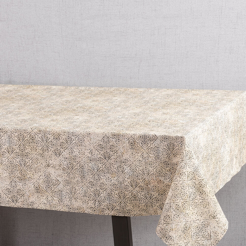 Mantel Estampado Dominique Gris