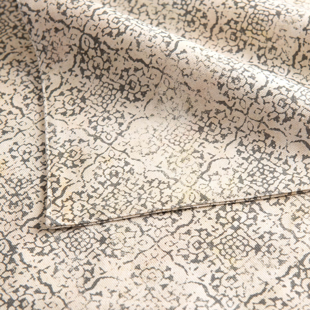 Mantel Estampado Dominique Gris