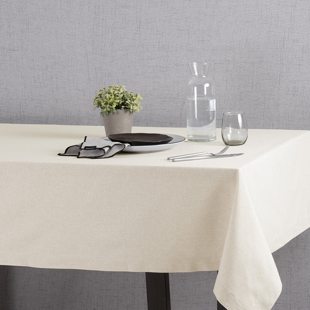 Mantel Lino Leticia Crudo