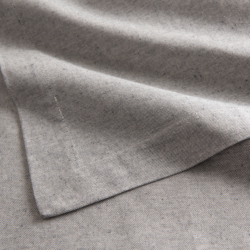 Mantel Algodón Alma Gris Oscuro