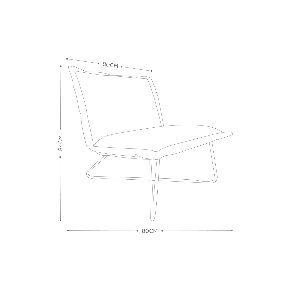 Silla Xantiono Gris Perla