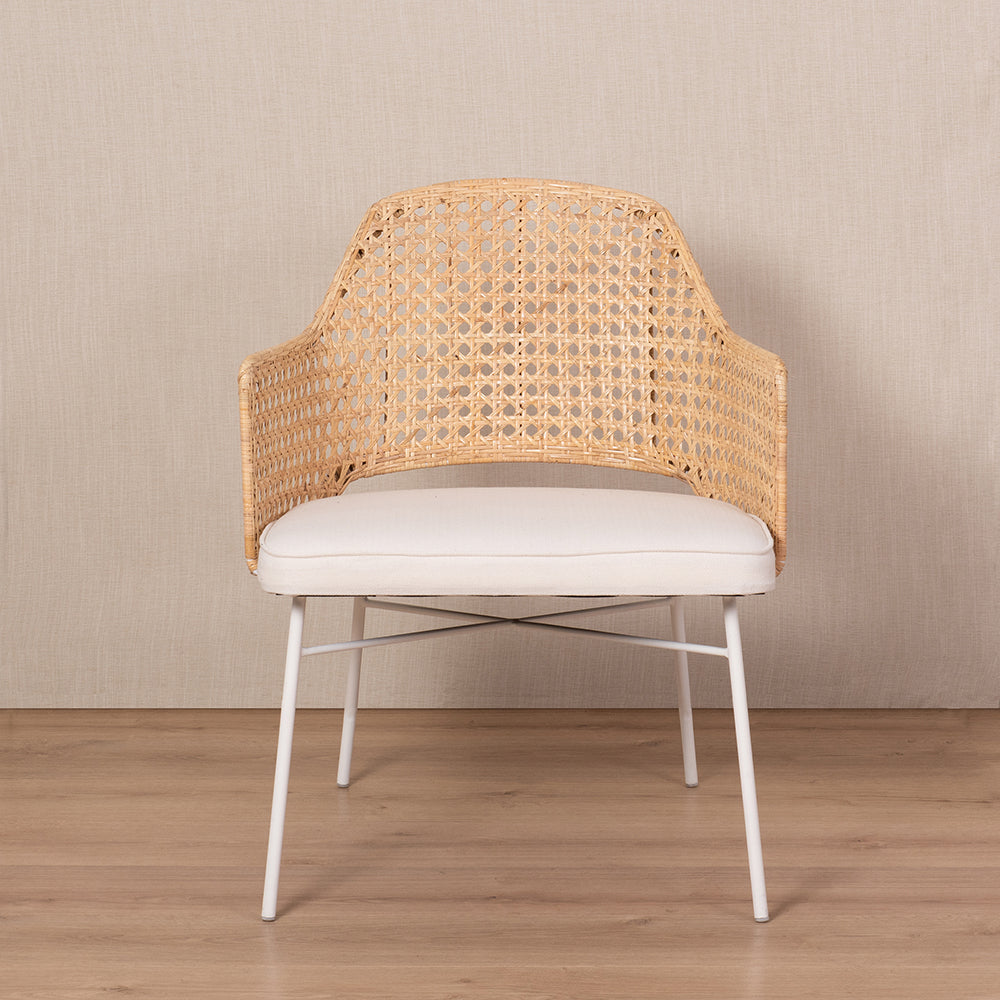 Silla Max Cojín Blanco