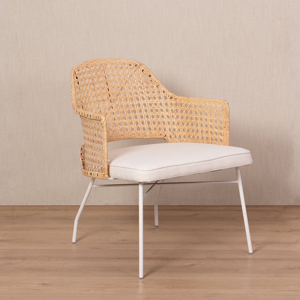 Silla Max Cojín Blanco