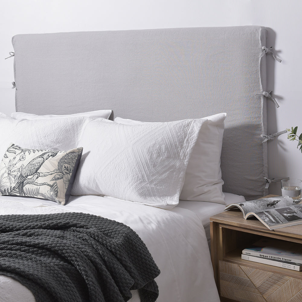 Respaldo Funda Lino Amarras Perla