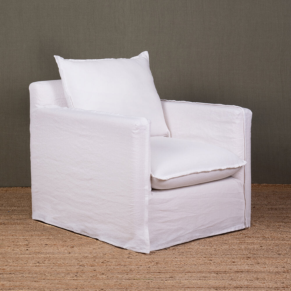 Sillón Dominga Lino Blanco