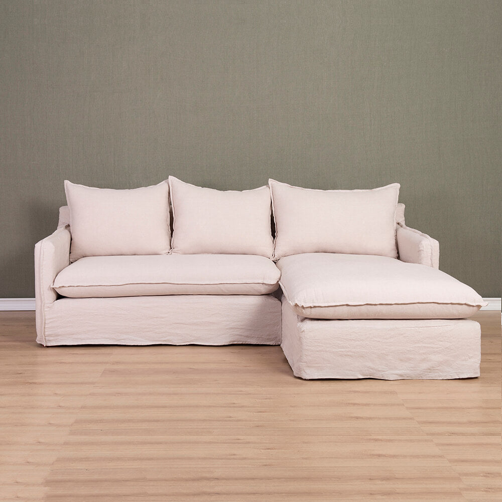 Seccional Dominga Lino Beige Derecho