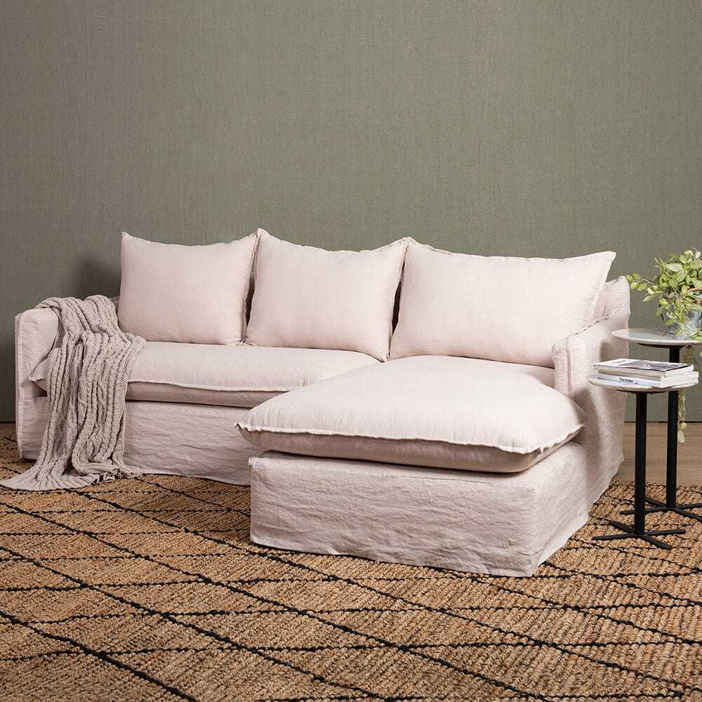 Seccional Dominga Lino Beige Derecho