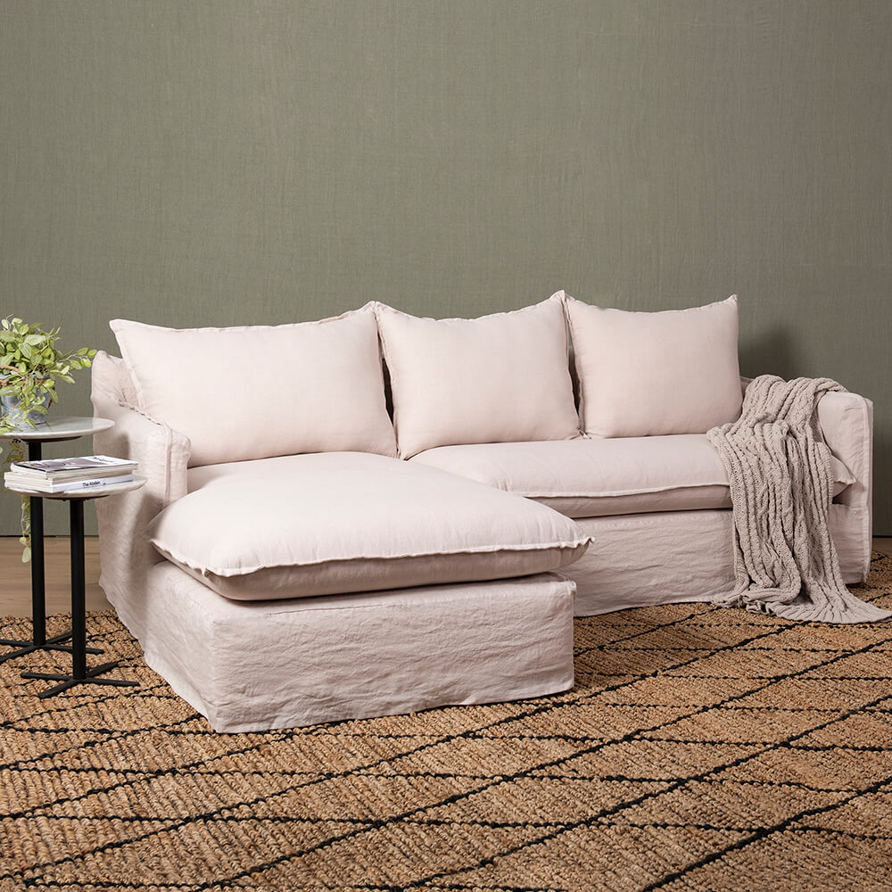 Seccional Dominga Lino Beige Izquierdo