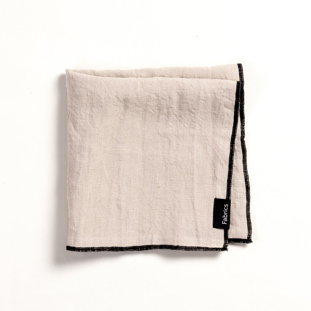 Servilleta Lino Isa  40x40cm Beige