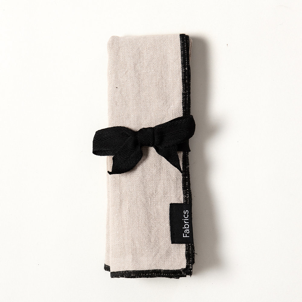 Servilleta Lino Isa  40x40cm Beige