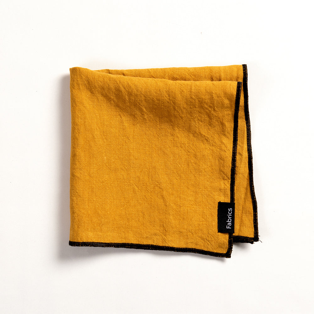 Servilleta Lino Isa 40x40cm Amarillo