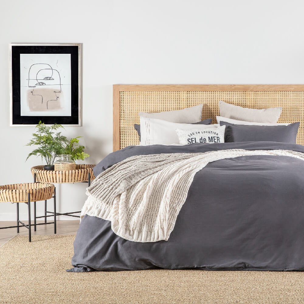 Funda de Plumón Lino 2 Plazas Marengo