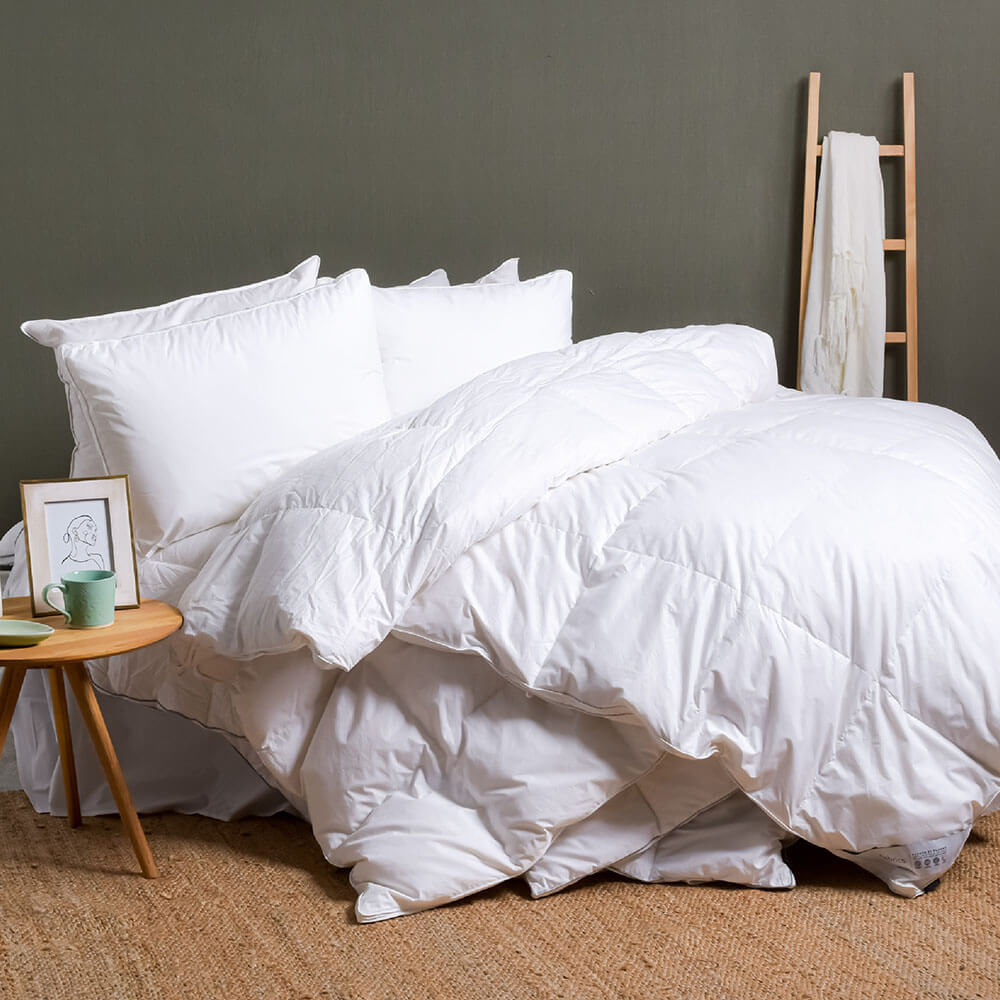 Plumón Pluma 15% Pecho 1.5 Plazas Blanco